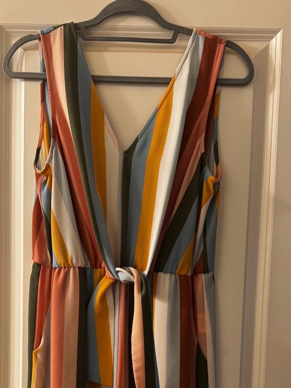 Women's Striped Pantsuit - Size XL